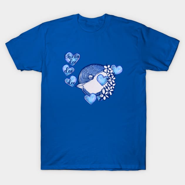 Chickadee T-Shirt by bubbsnugg